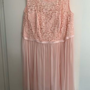 Light Pink / Blush Bridesmaid Dress